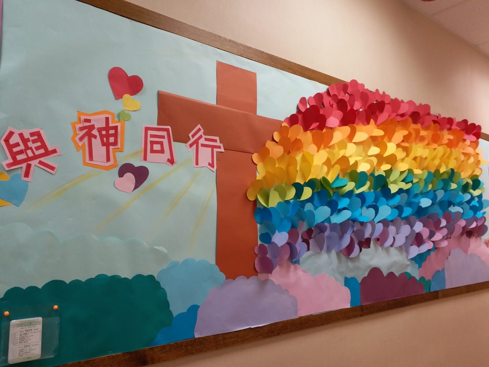 職青壁報板